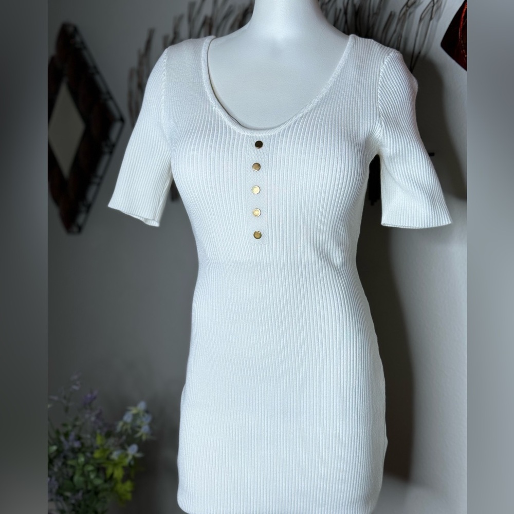 Ivory sweater dress by Crave Fame. Size S. Originally $44. price $22. NWT
